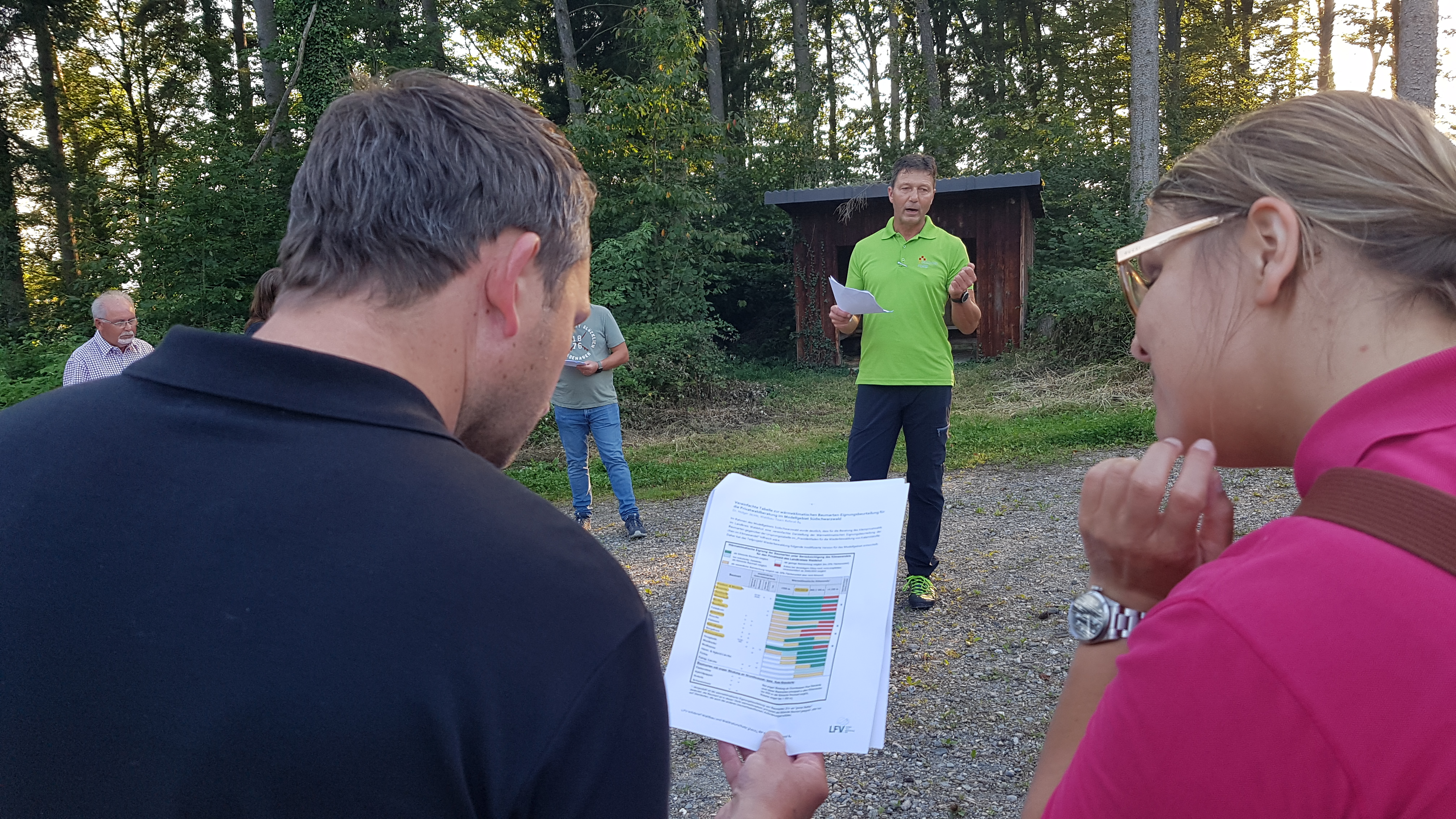 21.91.2021 - Unser Wald - Detaillierte Erläuterungen zur Vegetationsentwicklung am Gehrenberg